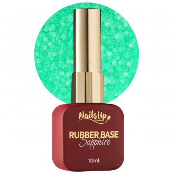 Rubber base NailsUp Sapphire Flakes 10 ml 017