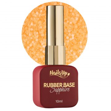 Rubber base NailsUp Sapphire Flakes 10 ml 022