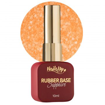 Rubber base NailsUp Sapphire Flakes 10 ml 024
