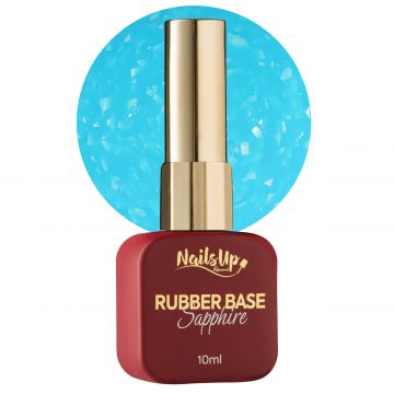 Rubber base NailsUp Sapphire Flakes 10 ml 05