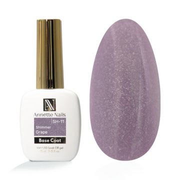 Rubber Baza AnnetteNails Shimmer Grape SH-11, 12ml