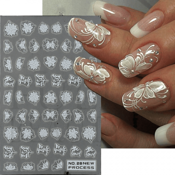 Sticker decor unghii 3D- 28NEW PROCESS - 28NEW - Everin.ro