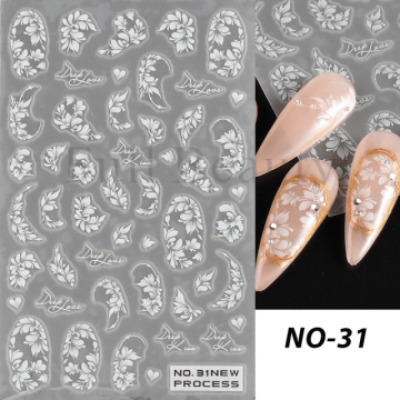 Sticker decor unghii 3D- 31NEW PROCESS - 31NEW - Everin.ro