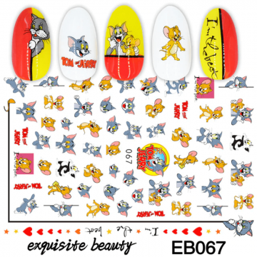 Sticker decor unghii EB067 - EB067 - Everin.ro