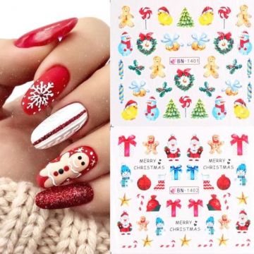 TATUAJ DECOR UNGHII IARNA BN-1402 - BN-1402 - Everin.ro