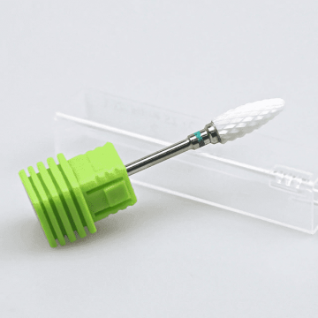 Capat de freza ceramic conic verde