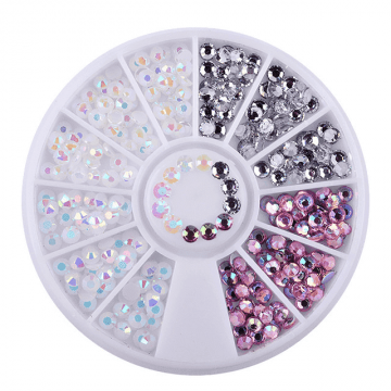 Carusel cristale colorate saf13