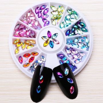 Carusel cristale colorate saf14