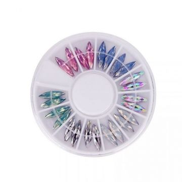 Carusel cristale colorate