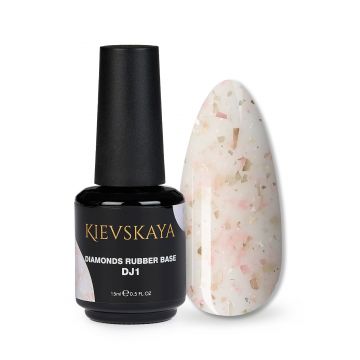 Diamonds Rubber Base Kievskaya 15ml- Nr. 01 - DRBK-03 - EVERIN