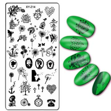 Matrita metalica pentru stampila