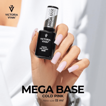 Mega Base Victoria Vynn- Cold Pink 8ml Rubber Base - VV-P8 - Everin