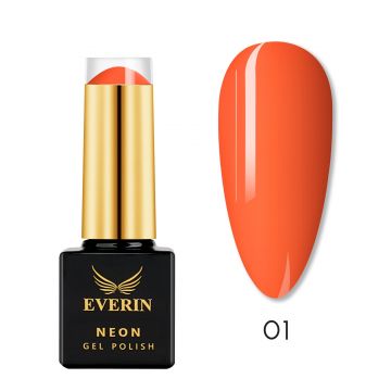 Oja semipermanenta Everin Neon 7ml- 01 - EN-01 - Everin.ro