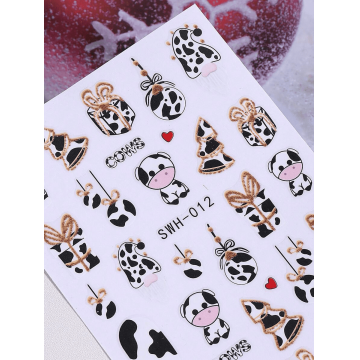 Sticker decor unghii model iarna/Craciun SWH-012 - Everin