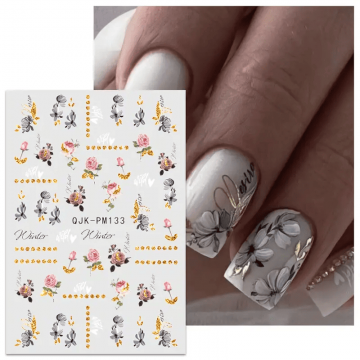 Sticker decor unghii QJK-PM133 - Everin