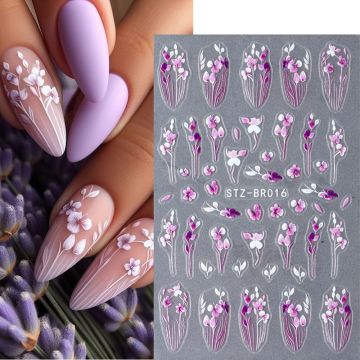 Sticker Decor Unghii STZ-BR016 - Everin