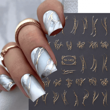 Sticker decor unghii TH-1402 - Everin