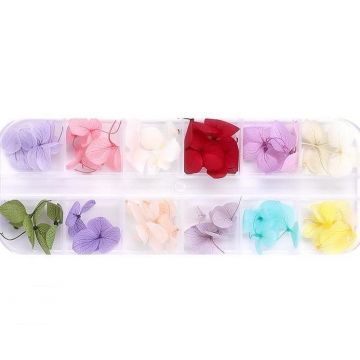 Flori uscate decor unghii ndf-21