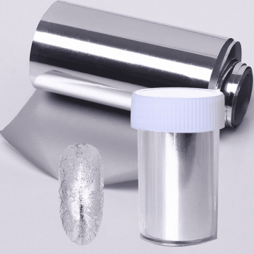 Folie de transfer 4 x 100 cm argintiu bp-31