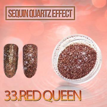Sclipici holographic- red queen 33