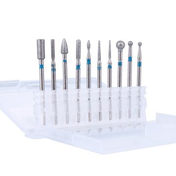 Set 10 capete de freza- verde