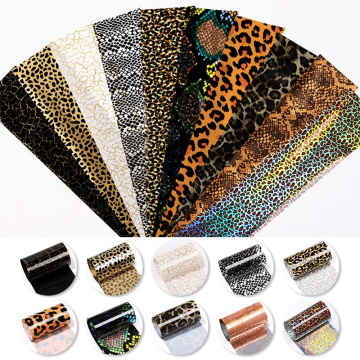 Set 10 folii de transfer 20x4cm. FT-KP32