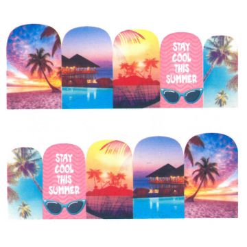 Sticker decor unghii BN1703 - BN1694