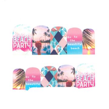 Sticker decor unghii BN1704 - BN1694