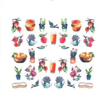 Sticker decor unghii BN1796 - BN1694