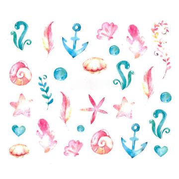 Sticker decor unghii BN1813 - BN1694