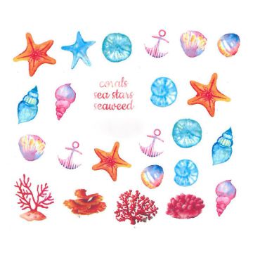 Sticker decor unghii BN1817 - BN1694