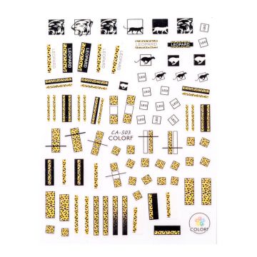 Sticker decor unghii ca-503