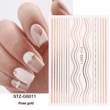 Sticker decor unghii STZ-GS011