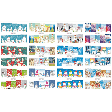 Tatuaj decor unghii modele iarna/craciun 12 in 1- bn217-bn228