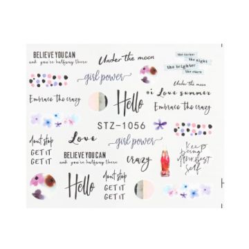 Tatuaj decor unghii STZ-1056