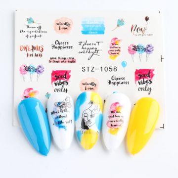 Tatuaj decor unghii STZ-1058