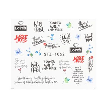 Tatuaj decor unghii STZ-1062