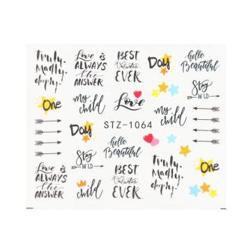 Tatuaj decor unghii STZ-1064