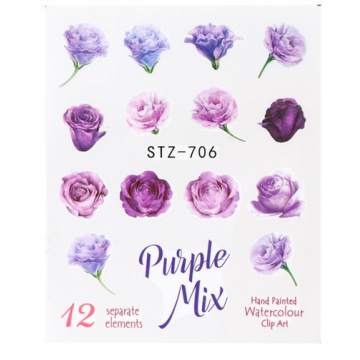 Tatuaj decor unghii STZ-706