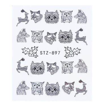 Tatuaj decor unghii STZ-897