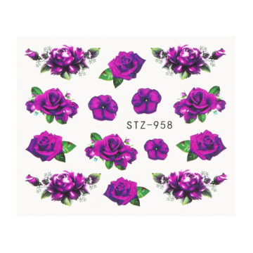 Tatuaj decor unghii STZ-958