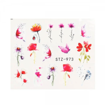 Tatuaj decor unghii STZ-973