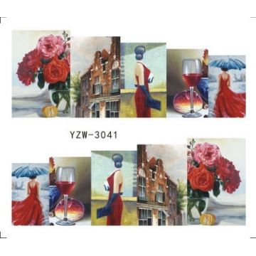 Tatuaj decor unghii YZW-3041