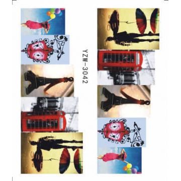 Tatuaj decor unghii YZW-3042