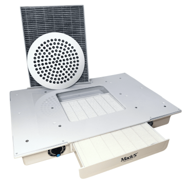 Aspirator Incorporabil White 100W - 858-6