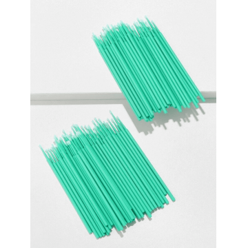 Betisoare microfibra 100 bucati verde