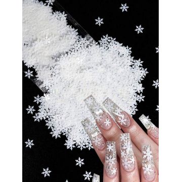 Fulgi de nea albi decor iarna OEKD-W - CWML-6