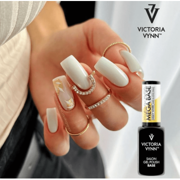 Mega Base Victoria Vynn- Milky White 8ml Rubber Base - VV-P8 - Everin