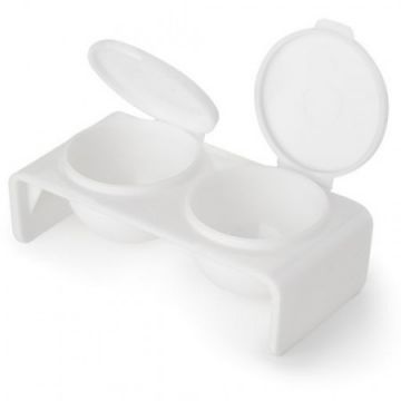 Recipient Acryl /Amestec Culori cu 2 Cuve - B3F-ORANGE