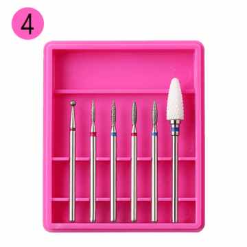 Set 6 capete de freza pink r4